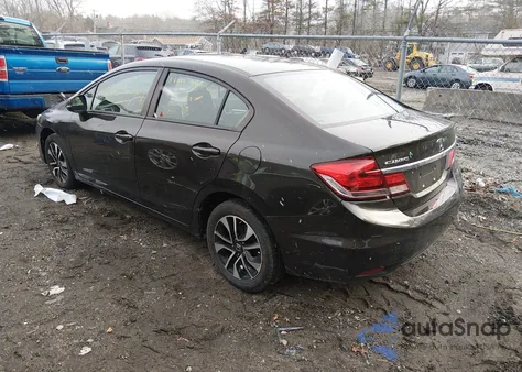 2013 Honda Civic Ex-L из США, поврежденный, VIN 2HGFB2F92DH511590